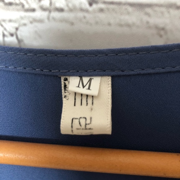 Long Pant Romper With Tie Waist Size Medium - Picture 6 of 6